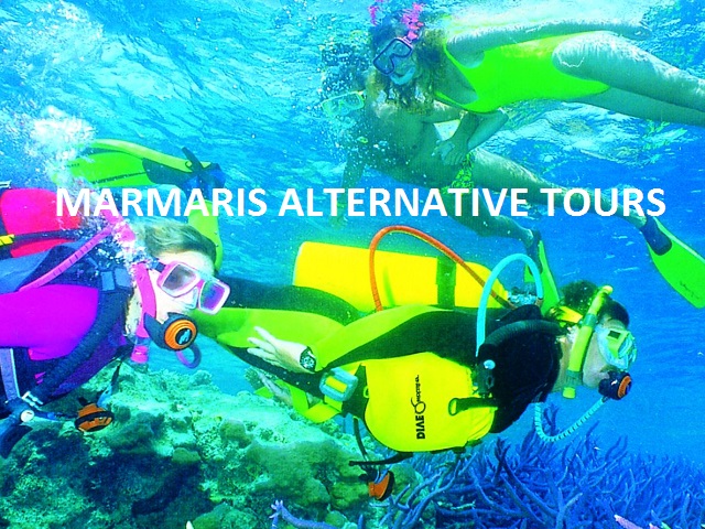 There are many water sports centres in Marmaris or at the coves, ready to assit you in surface or underwater sports adventures - including extreme sports!