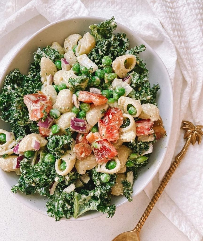 Pesto pasta salad recipe